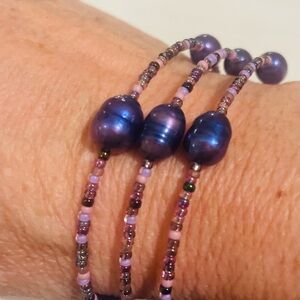 Pearl & Glass Seed Beads Bracelet